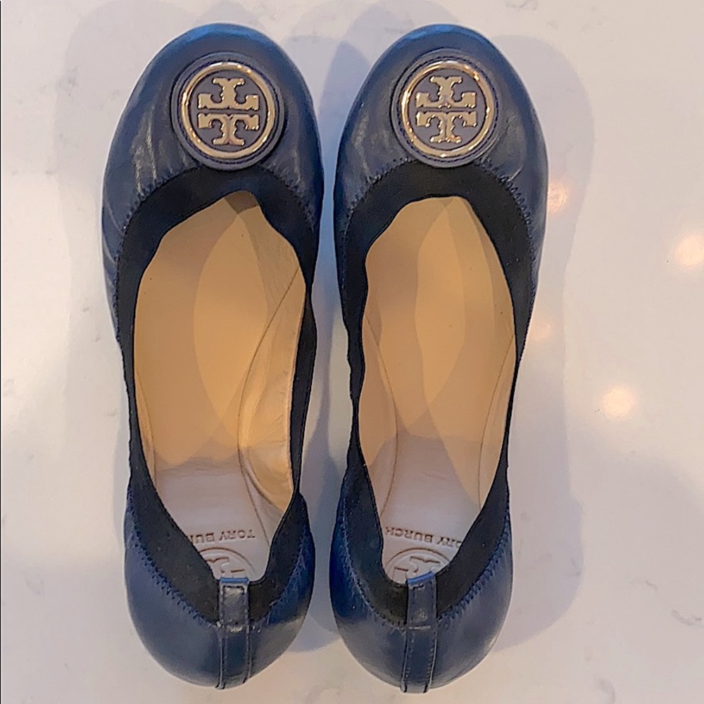 Tory Burch Navy flats